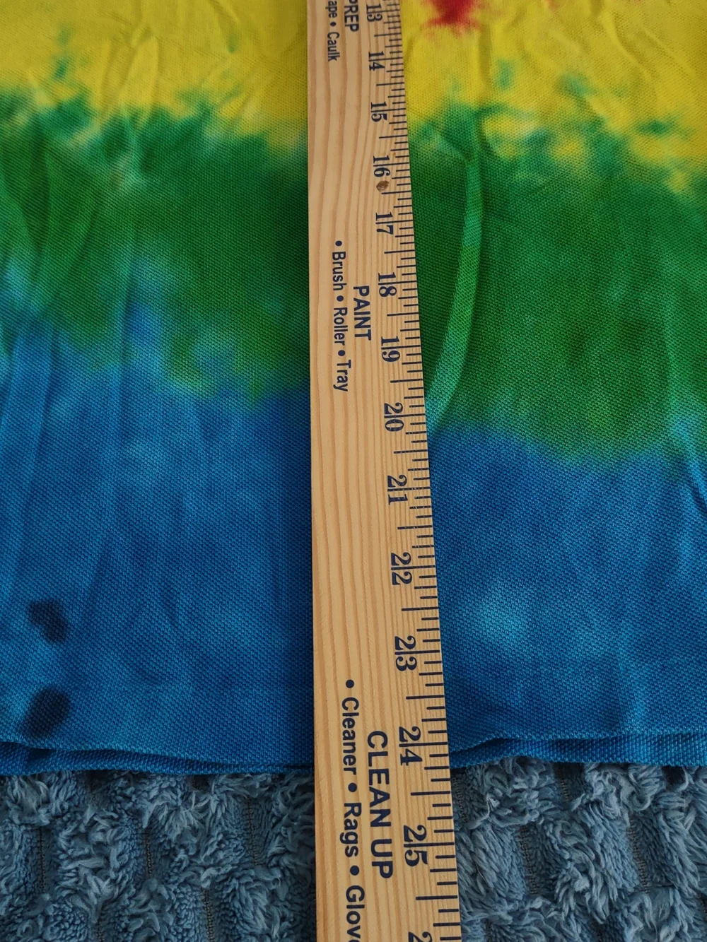 Polo by Ralph Lauren Men's Multicolor Tie-Dye Cotton Polo Shirt Large